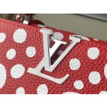 𝐋𝐎𝐔𝐈𝐒𝐕𝐔𝐈𝐓𝐓𝐎𝐍 M21692/48865 Red Pinned White Dot Small Size x Grass Maiden Cooperation Series